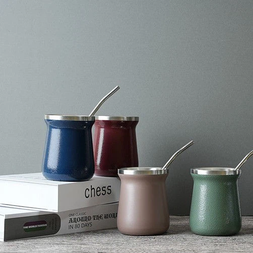 8oz Double Wall Insulated Stainless Steel Wine